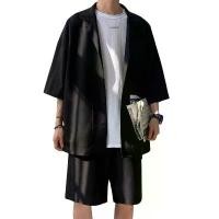 ราคา ชุดสูทแขนสั้นสำหรับผู้ชาย ลำลอง แฟชั่นฤดูร้อน 2025 ชุดคู่รัก กางเกงขาสั้นบาง ดีไซน์หล่อ เข้าชุดกัน เสื้อเท่ [COD] h m s snaps clothes (1731896875089495590)