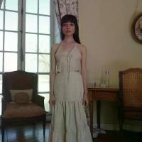 ราคา MIRA Blessing dress ชุดเดรสสายเดี่ยวคล้องคอมีเว้าเอว (1732289065158543535)