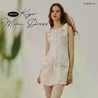 ราคา FLAT2112 FF0794 : KIYO MINI DRESS (1731209069697665593)
