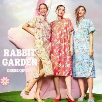 ราคา Dress qipao rabbit garden เดรสกี่เพ้าน่ารักๆ ชุดคอจีนลายดอก ชุดเดรสเเขนสั้น ชุดจีนทองย้อย (1730692685042583625)