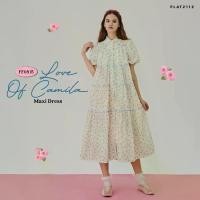 ราคา FLAT2112 FF0815 : LOVE OF CAMILA MAXI DRESS เดรสยาว ชุดผู้หญิง ลายพิมพ์ดอกกุหลาบ (1731270795536730681)