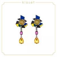 ราคา Discount KLOSET Mini Windy Earrings (SS18-ACC013) ต่างหูห้อยประดับดับเพรช (1732250355561303015)