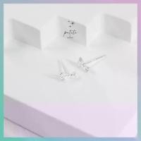 ราคา [พร้อมส่งในไทย] Petite Bow Stud Earrings - ต่างหูเงิน โบว์จิ๋ว มินิน่ารัก (1731209245534358399)