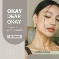 ราคา พร้อมส่งSpiral earrings | ต่างหูแฟชั่น ต่างหูสายฝอ งานพรีเมี่ยม เรียบหรูสไตล์แบรนด์เนม สวยคุ้ม ขายร้อน (1731695066969900126)
