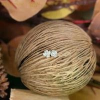 ราคา มีบริการเก็บปลายทาง Louis Montini (Jewelry) Sterling Silver 925 Earrings ต่างหูเงินแท้ 92.5% ต่างหูผู้หญิง รูป Clover LJER31 (1731255366666651452)