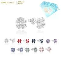 ราคา Louis Montini (Jewelry) Sterling Silver 925 Earrings ต่างหูเงินแท้ 92.5% ต่างหูผู้หญิง รูป Clover LJER31 แนะนำ (1731738380776605055)