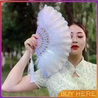 ราคา 【ส่งฟรี】 Buy Here พัดจีนขนนกแต่งการเพนท์ลายไทยสีทอง พัดเต้นรํา สไตล์โลลิต้า พัดจีนขนนกFeather Fan (1732133685837989612)