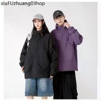 ราคา ✦FASHION.61 เสื้อแจ็คเก็ตแขนยาวมีฮู้ด ซิปหน้า ผ้าร่ม เสื้อคลุมตัวนอก ใส่ได้ทั้งชายและหญิง รุ่น MJ90❦ (1731901632390989201)