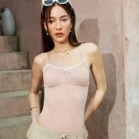 ราคา SABINA | FASHION X SABINA บอดี้สูทเสริมบรา รหัส SAL23040 สีชมพูอ่อน Women Clothing ผู้หญิง เสื้อ (1731798770858625053)