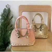 ราคา Personalized Chain Rivet Handbag for Women Korean Versatile Single Shoulder Crossbody Bags Spring Summer Fashion Small Pouch longchamp bag ของ แท้ (1731783404638733734)