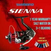 ราคา Shimano Sienna Spinning Fishing Reel mesin pancing air masin saltwater murah mcm catana FX nexave (1731947778466940241)