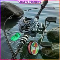 ราคา HAIYI FISHING ชุดพร้อมตก 2 ส่วนตกปลาชุดหล่อตกปลา คันตีเหยื่อปลอม คันเบ็ดตกปลา คันเบท/สปิน กาไฟส์แท้และคาร์บอนไฟเบอร์ (1732092485217388088)
