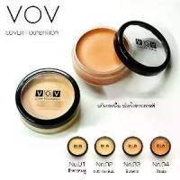 ราคา COD VOV Cover Foundation รองพื้น วีโอวี เนื้อครีม นำเข้าจากเกาหลี (1732149184435881619)