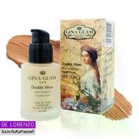 ราคา [พร้อมส่ง] Gina Glam Double Wear Stay in matte foundation 30g SPF15 G45 จีน่าเกลม รองพื้น จีน่าแกรม ครีมรองพื้น เนื้อแมท บางเบา ปกปิด เกลี่ยง่าย รองพื้นคุมมัน (1731825243228112058)
