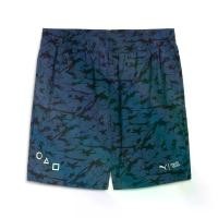 ราคา PUMA กางเกงขาสั้น PUMA x SQUID GAME สำหรับผู้ชาย สีน้ำเงิน - 63075816 (1731911608978212107)