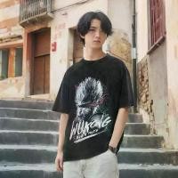 ราคา UTE Black Myth Wukong with the same peripheral T-shirt game national tide Monkey King Supreme Treasure ins super fire short sleeves (1731919567869806280)