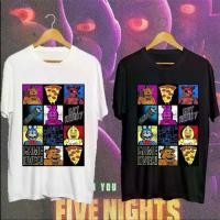 ราคา เสื้อยืดแฟชั่น พิมพ์ลาย Five Nights At Freddy's GAME OVER ไซซ์ S-5XL (1729811416502602402)