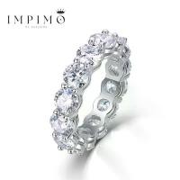 ราคา (All Mos/Total 3.5/Each 0.25/) แหวนเพชรโมซาไนต์แท้รอบวง Eternity Ring จาก Impimo Thailand โดดเด่นด้วยเพชรโมซาไนต์รูปทรง Round Shape (ทรงกลม) ล้วนรอบวงเม็ดละ 0.25 กะรัต น้ำหนักรวม (1731761081664768096)