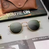 ราคา Ray-Ban RB3447 001 Round metal Gold frame G-15 lenses (1731879100856043939)