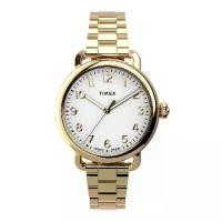 ราคา Timex TW2U13900 Standard นาฬิกาข้อมือผู้หญิง สายสแตนเลส Gold-Tone หน้าปัด 34 มม. (1730368154478086931)