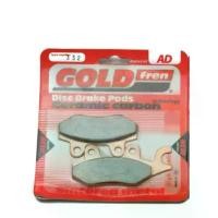 ราคา ushusi hsjwihs วัสดุอย่างดี ผ้าเบรค GOLD FREN รหัส AD332 ผ้าเบรคหน้า !! ส่งไว (1732087621840569836)