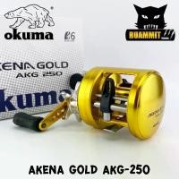 ราคา รอกตกปลาทรงกลม OKUMA AKENA GOLD AKG-250 (สีทอง) (1729430097134782741)