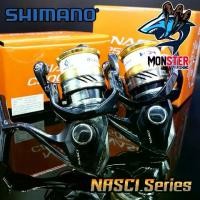 ราคา รอกตกปลา รอกสปินนิ่ง SHIMANO NASCI C2000HGS/2500HGS ( BLACK GOLD ) (1730004024263608823)