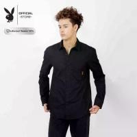 ราคา PLAYBOY GOLD REFLECTION เสื้อเชิ้ตแขนยาว รุ่น P1MT244SF009BK (1731304363833591015)
