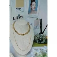 ราคา GOLD CHAIN NECKLACE สร้อยโซ่ สไตล์สายฝอ แนะนำ (1732006959105804082)
