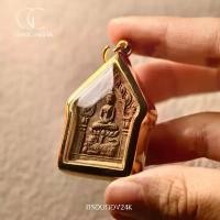 ราคา บล็อกบัสเตอร์ กรอบทองอิตาลี ทรงขุนแผน แบบเรียบขัดเงา Italy gold frame (1731773205446034664)