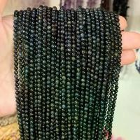 ราคา ตาเสือสีเทา พลอยตาเสือ (Gray Tiger's Eye) 3 mm ทรงกลม เส้นยาว COD (1731265010244093940)