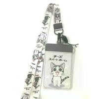 ราคา [ส่งฟรี] CAT แมว จี้จัง สายคล้องคอ สายคล้องบัตร ที่ใส่บัตร ซองใส่บัตร ที่ใส่บัตร พร้อมสายคล้องคอ ลาย แมว จี้จัง เทา gray งานดี สวยงาม BY PMY SHOP (1731292464777693112)