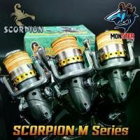 ราคา รอกสปินนิ่ง รอกตกปลา สกอเปี้ยน SCORPION M Series M3000/M4000/M5000 ( GRAY-GOLD ) (1729869731345042027)