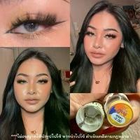 ราคา ANNE Gray(Maya)คอนแทคเลนส์รายเดือนสีเทา สายฝอควรมี ฝาน้ำตาล เลนส์มินิ (1730296594510219716)