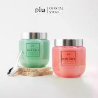 ราคา ส่งฟรี. (DUO SET) PLU PERFUMED FRUITY BODY SCRUB PEACH & PLUM 500G + PLU PERFUMED FRUITY BODY SCRUB GREEN MONG COTTON 500G (1731473091121219296)