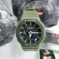 ราคา G-SHOCK รุ่น GA-2110SU-3ADR สีOlive green ไฟLEDคู่ กันน้ำ200เมตร (1729644982144567871)