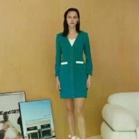 ราคา MAVE เดรส รุ่น Milla Dress Suit Aqua Green (1730780162811792307)