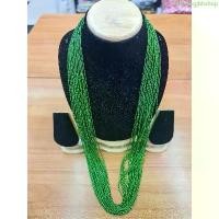 ราคา COD สร้อยคอสีเขียวโปเตย์เนปาล Mangalsutra nepali mangalsutra nepali lagan potay green necklace (1732029298252809359)