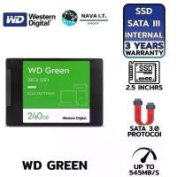 ราคา มีส่งด่วน 240 GB SSD (เอสเอสดี) WD GREEN SATA WDSSD240GB-SATA-GREEN-3D รับประกัน 3 ปี (1731132582077434784)