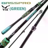 ราคา คันเบ็ด VIVA BASSPRO (GREEN) (1731197435166034463)
