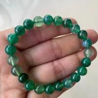 ราคา อาเกตสีเขียว Green Agate ดวงตาสวรรค์ หินแห่งความอุดมสมบูรณ์ (1731732867740765103)
