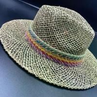 ราคา ➳หมวกแฟชั่นผู้หญิง หมวกปีกกว้าง หมวกปีกกว้างผู้หญิง หมวกสาน New Summer Women's Boater Beach Hat Wide side Female Casual♫ (1732079872839419122)