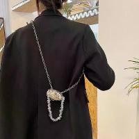 ราคา กระเป๋าหนังมินิโลหะสีเงิน ดีไซน์ไม่ซ้ำใคร ตกแต่งโซ่คาดเอว สำหรับผู้หญิง สายสะพายข้างโซ่โลหะ ดีไซน์เฉพาะ เ ข ็ ม ข ั ด ผ ู ้ ห ญ ิ ง เข็มขัด เทคนิค เข็มกลัด นิติศาส (1732031029638300973)