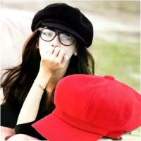 ราคา Thailand Retro cabbie newsboy Gatsby Hat Ivy Hat Ivy Hat หมวกกอล์ฟหมวก (สีดำ) (1731564122244941059)