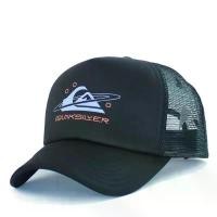 ราคา Quiksilver Trucker Hat ผู้ชายผู้หญิงเบสบอลหมวกโค้งตาข่าย Visor Snapback ขาย (1732059541957084304)