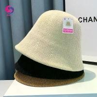 ราคา หมวกบักเก็ตวินเทจ หมวกไหมพรมถัก แซนเนอร์ แฟชั่น มี 5 สีให้เลือก หมวก ตี๋ หมวก ชาว หมวก สีเหลือง hat (1731720798383803244)