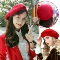 ราคา Shipped from ThailandBeret hat artist lady fashion wool French hat berets beats wool beret hat warm French style ความเรียบง่าย แฟชั่น (1731729856450038131)