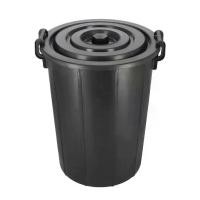 ราคา KASSA HOME ถังน้ำพร้อมฝา 94 ลิตร (25GL) รุ่น NO.26 ขนาด 52.5 x 54.5 x 66.5 ซม. สีดำ (1731587166776493272)