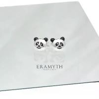 ราคา ข้อเสนอจํากัดเวลา Eramyth Jewelry ต่างหูปักก้าน เงินแท้ 925 ดีไซน์หมีแพนด้า ลงสี Enamel ขนาดเล็กๆน่ารักๆ EM-0057-Sm (1732136008185710215)