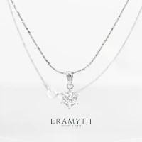 ราคา Eramyth Jewelry: สร้อยคอพร้อมจี้ เงินแท้925 ชุบสีทองคำขาว ฝั่งเพชรสวิสCZ ดีไซน์ดอกไม้ (พร้อมส่ง) มีบริการเก็บปลายทาง (1731859021879346943)